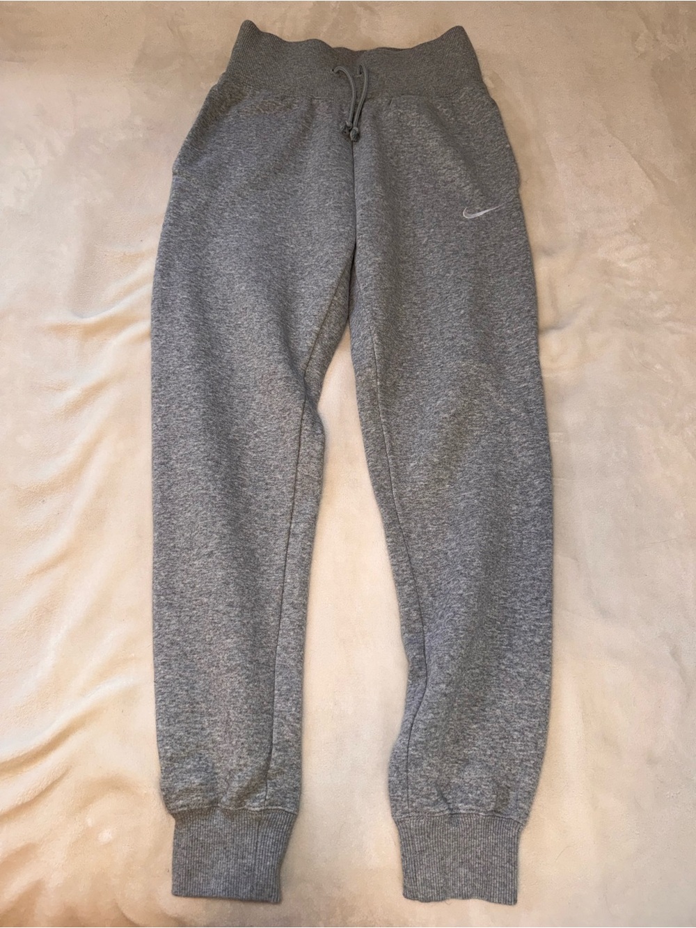 Nike High Waisted Fleece Joggers Size Extra Small